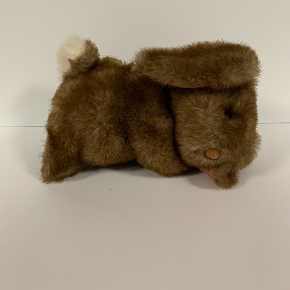 Cute Brown Spring Easter Bunny Super Soft Plush Christmas Birthday Gift EUC - Picture 6 of 9